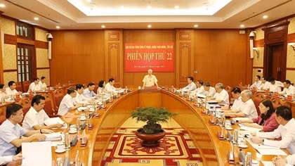 Phiên họp thứ 22 Ban Chỉ đạo Trung ương về phòng, chống tham nhũng