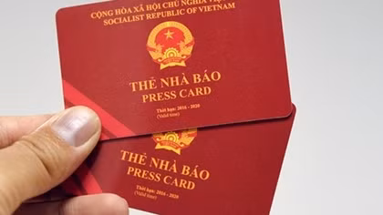 Thu hồi thẻ nhà báo của Tổng biên tập Báo Pháp luật Việt Nam