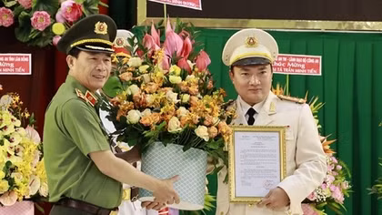 Công an tỉnh Lâm Đồng có Giám đốc và Phó Giám đốc mới