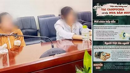 Bẫy mua bán người từ mồi nhử “việc nhẹ lương cao”