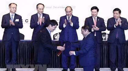 Chủ tịch nước dự Diễn đàn doanh nghiệp Việt Nam-Hàn Quốc