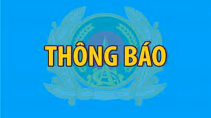 Thông báo tìm người bị hại