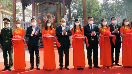 Chủ tịch nước dự Lễ khánh thành Nhà bia ghi danh liệt sĩ tại Quảng Nam