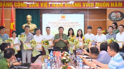 Góp phần lan toả hình ảnh đẹp về lực lượng Công an tới Nhân dân