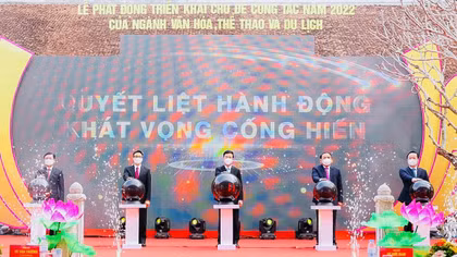 Môi trường văn hóa được xác định là gốc của việc chấn hưng và phát triển văn hóa