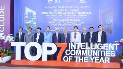 Công bố TOP 7 cộng đồng thông minh thế giới, trong đó có Bình Dương