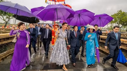 Tổng Giám đốc UNESCO lần đầu tiên đến thăm Quần thể di tích Cố đô Huế