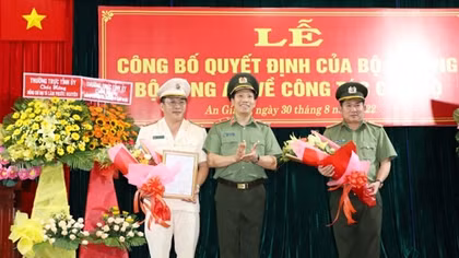 Điều động và bổ nhiệm Giám đốc Công an Quảng Ninh, An Giang