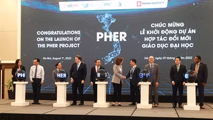 Phát triển ba cơ sở giáo dục đại học hàng đầu Việt Nam theo chuẩn quốc tế
