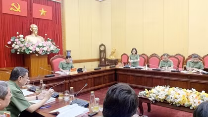 Họp Hội đồng xét tặng danh hiệu "Thầy thuốc Nhân dân" và "Thầy thuốc Ưu tú" trong lực lượng CAND
