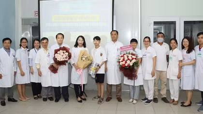 Lần đầu thực hiện thành công ca gạn tách bạch cầu trẻ em ở miền Trung