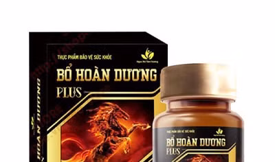 Thực phẩm bổ thận tráng dương của Công ty Y dược Vĩnh Điển chứa chất cấm