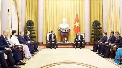Chủ tịch nước tiếp Viện trưởng Tổng Viện Kiểm sát Liên bang Nga