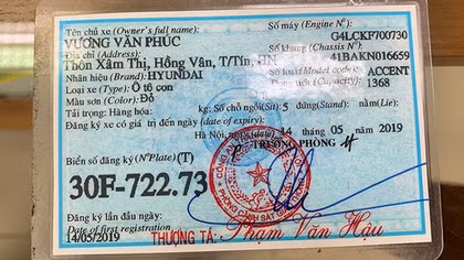 Làm giả giấy tờ để thế chấp vay tiền