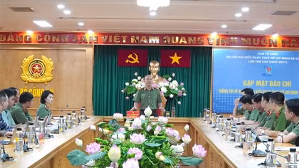 Đại hội Đoàn Thanh niên Bộ Công an lần thứ XXII sẽ khai mạc ngày 18/10
