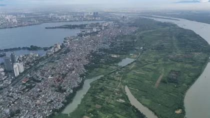 Hà Nội “quay mặt ra sông” để phát triển