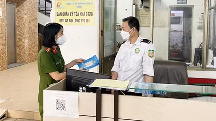 Hiệu quả từ một mô hình đảm bảo an ninh trật tự tại khu chung cư