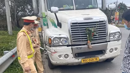 Xe đầu kéo gây tai nạn tại Quảng Trị bỏ chạy vào Đà Nẵng