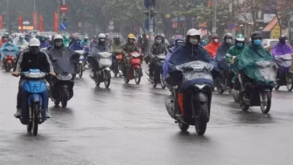 Giữa tháng 4, Bắc Bộ nhiều nơi chuyển rét