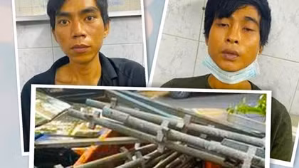 "Đói thuốc", hai con nghiện vào công trình thi công tuyến metro trộm tài sản