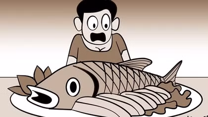 Phu nhân thủ trưởng thích ăn cá