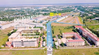 Khu đô thị mới Trà Vinh tiếp tục “hút” khách hàng nhờ giá trị kép