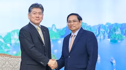 Bộ trưởng Tư pháp Nhật Bản đánh giá cao đường lối "độc lập, tự chủ" của Việt Nam