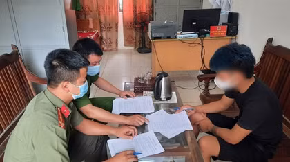 Xử lý đối tượng chế trang Facebook Công an Bắc Giang