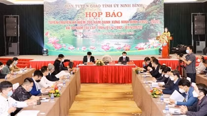 Nhiều hoạt động kỷ niệm 200 năm Danh xưng Ninh Bình và 30 năm tái lập tỉnh