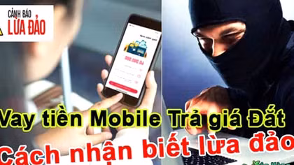 Vay tiền online, người đàn ông bị “thổi bay” 100 triệu đồng