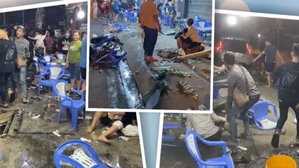 Tài xế nồng nặc mùi bia rượu lao xe vào quán ốc vỉa hè