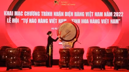 Khai mạc lễ hội "Tự hào hàng Việt Nam – Tinh hoa hàng Việt Nam"