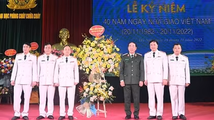 Gắn nhiệm vụ đào tạo với thực tiễn chiến đấu của lực lượng Cảnh sát PCCC