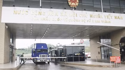 Khôi phục hoạt động xuất nhập khẩu tại Cửa khẩu Kim Thành