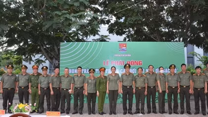 Công an TP Hồ Chí Minh phát động “Tết trồng cây đời đời nhớ ơn Bác Hồ”