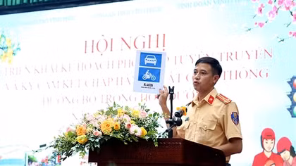 Đẩy mạnh công tác tuyên truyền Luật Giao thông đường bộ trong học đường