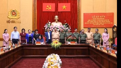 Bộ Công an - Bộ Giáo dục và Đào tạo ký kết chương trình phối hợp