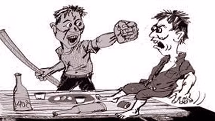 Chém bạn nhậu rồi đến cơ quan Công an đầu thú