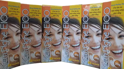 Thu hồi mỹ phẩm Kem nghệ E100