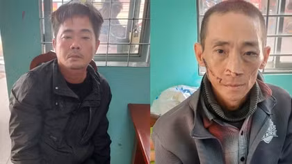 Hai cẩu tặc cầm súng chĩa bắn vào tổ tuần tra