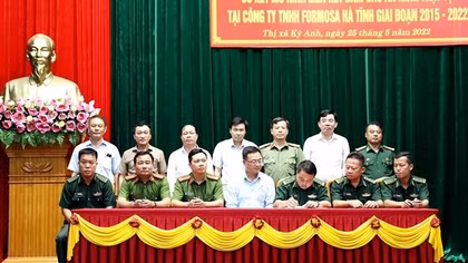 Đảm bảo an ninh trật tự tại Dự án Formosa Hà Tĩnh