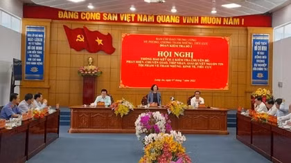 Rà soát, xử lý các vụ án tham nhũng, tiêu cực dư luận quan tâm tại Long An