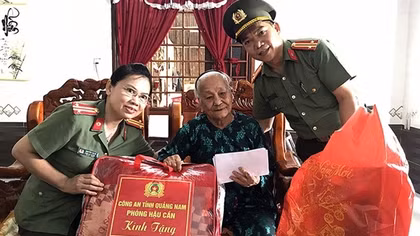 Công an Quảng Nam với nhiều hoạt động đền ơn đáp nghĩa