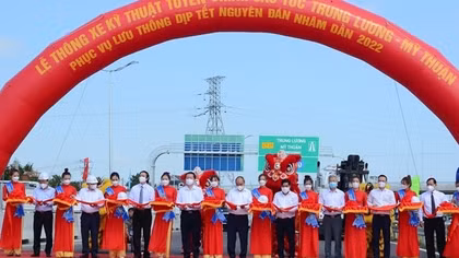 Thông xe kỹ thuật dự án cao tốc Trung Lương – Mỹ Thuận