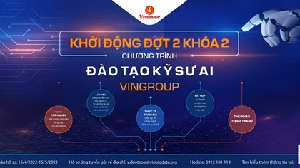 Vingroup khởi động Chương trình Đào tạo Kỹ sư AI năm 2022