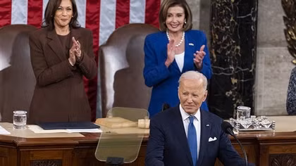 Khủng hoảng Ukraine phủ bóng Thông điệp liên bang của Tổng thống Biden