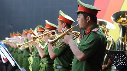 Tổng duyệt hòa nhạc Nhạc hội Cảnh sát các nước ASEAN+ 2022