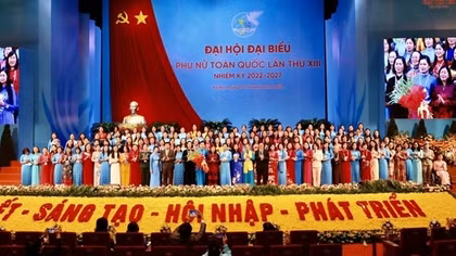 Bế mạc Đại hội đại biểu phụ nữ toàn quốc lần thứ XIII