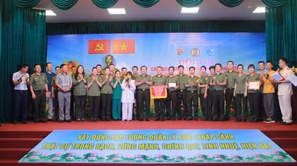 Sân chơi tìm hiểu về pháp luật cho CBCS lực lượng quản lý xuất nhập cảnh