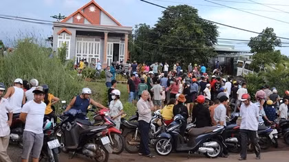 Vụ con rể chém cả gia đình nhà vợ: Nguyên nhân từ chuyện tranh chấp đất với nhà hàng xóm?